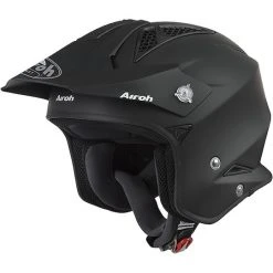 Casco Moto Trial Off Road Airoh TRR S Color Nero Opaco